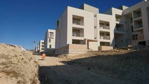 Social housing Matera, work in progress